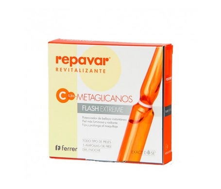 Ampoules Repavar Revitalizing Extreme Flash 5 Ampoules