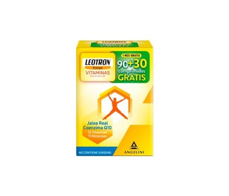 Leotron Pack Energia Vitamines Gelée Royale Q10 90+30caps