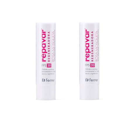 Repavar Duo Régénérateur Stick Solaire Lèvres SPF20 2x4g