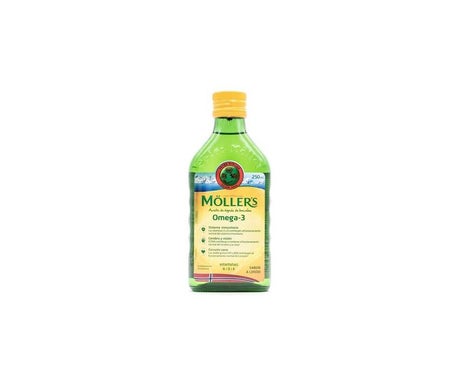 Möller's Huile de foie de morue aromatisée au citron 250 ml