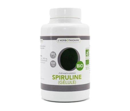 L'Herbothicaire Spiruline 500mg 180caps