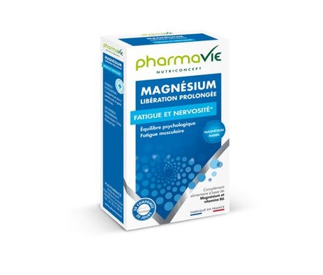 Pharmavie Magnesium Fatigue et Nerviosité 30comp