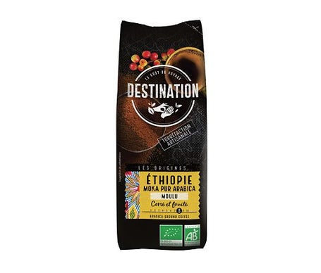 Café moulu bio Destination 100% Arabica - 1 kg