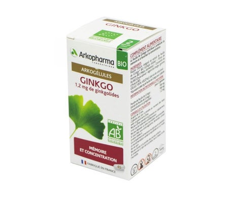 Arkogelules Ginkgo Bio Gel Taille 45