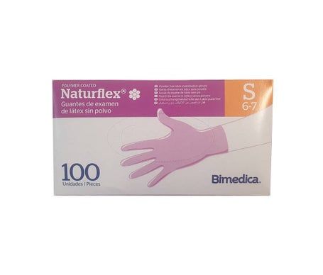 Naturflex Gant Latex Sans Poudre Taille S 100uts