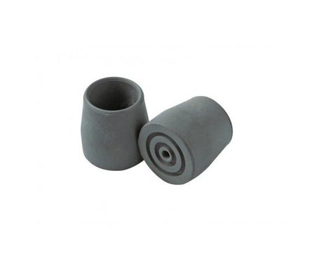 García 1880 Embouts pour tube Walker 25mm Gris 2uts
