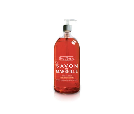 BeauTerra Savon de Marseille Liquide Fleur d'Oranger 300ml
