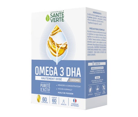 Santé Verte Omega3 Dha 60 Capsules