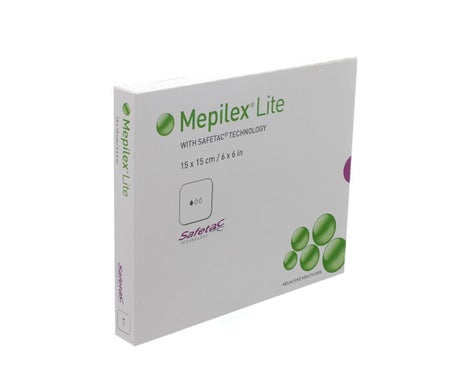 Mepilex Lite Aposito 15x15cm 3uds