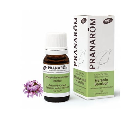 Pranarôm Huile Essentielle Bio Géranium Rosat CV Bourbon 10ml
