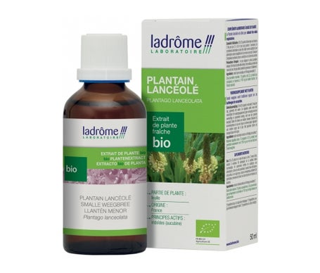 Ladrôme Plantain Lancéolé Extrait de Plante Fraîche 50ml