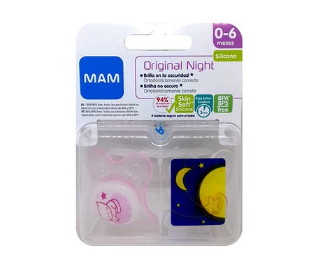 Boîte à sucettes Mam Baby 2 pcs