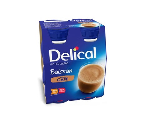 Delical Crema Dessert Cafe Sin Lactosa 4x200g