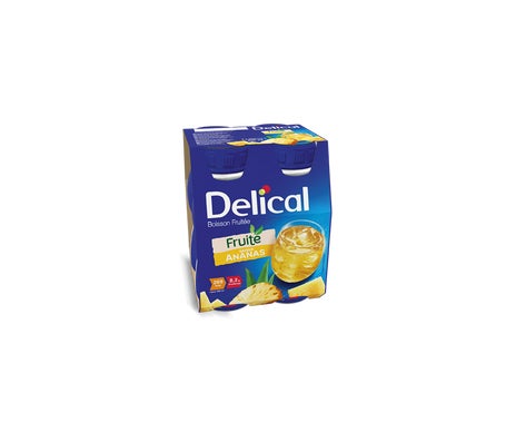 Delical Boisson Fruitée Ananas 4x200ml