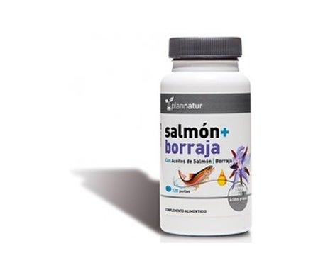Plannatur Omega 3+6 Borraja Salmon 500mg 120caps