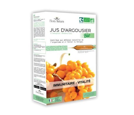 Flora Natura Zumo de Espino Amarillo Bio 20x15ml