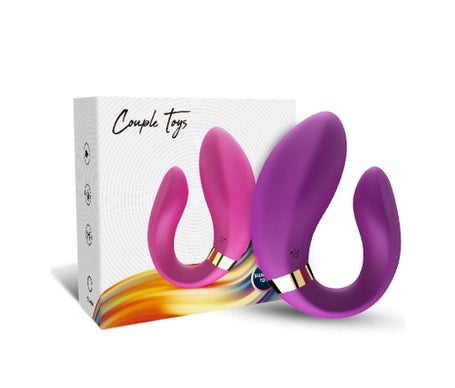 Armony Crescent Couple Vibrateur Télécommande Violet 1ut