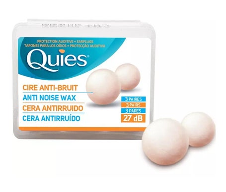 Quies Bouchons d'Oreille En Cire 6uts