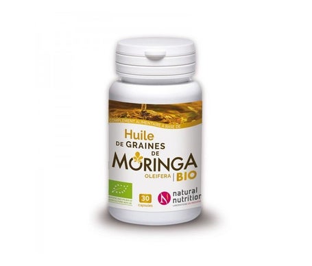 Natural Nutrition Aceite de Semilla Moringa 30caps