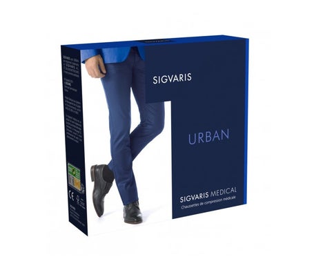 Sigvaris Urban New Chaussette 2 Homme Gris Claire MN 1 Paire