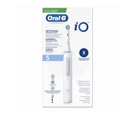 Oral-B Laboratory Kit Io 5 Escova Dentes Eletrica Branc + Recarg