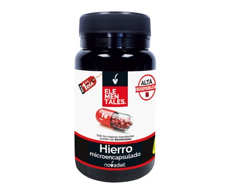 Novadiet Fer Microencapsulé 60 Capsules Légumes
