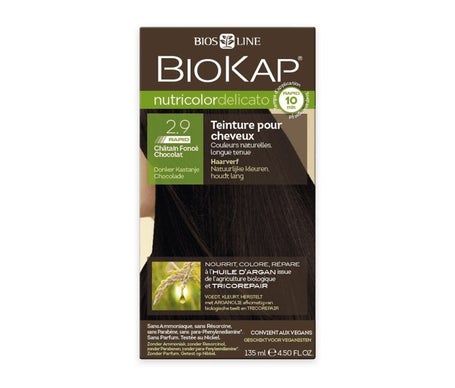 Biokap Delicato Rapid Tinte 2,9 Castaño Oscuro Chocolate 135ml
