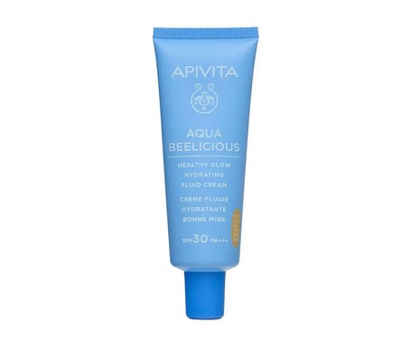 Apivita Aqua Beelicious Crema Fluida Iluminadora Hidratante SPF30 Color 40ml