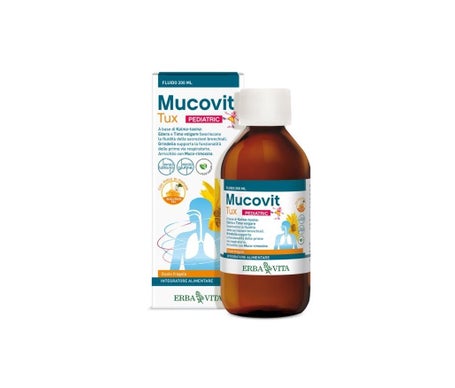 Erba Vita Mucovit Tux Pediatric Fluide 200ml