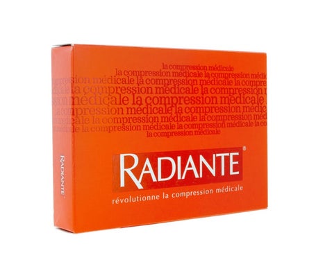 Radiante Ath 2 Bas Antiglisse Anti-Thrombose Blanc 2M 1 Paire