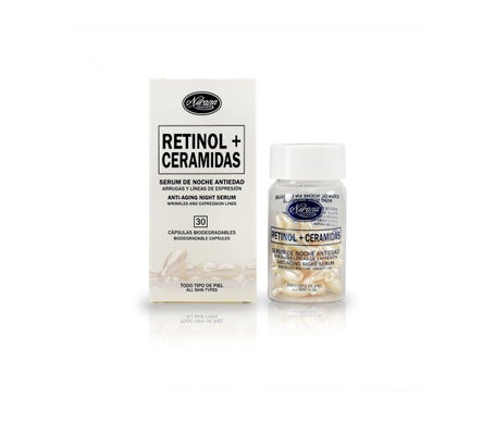 Nurana Retinol + Ceramides Sérum Nuit Anti-âge 30caps