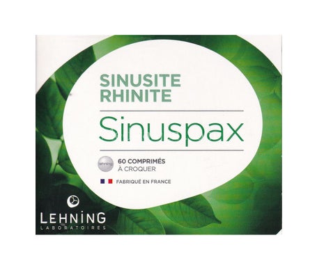 Lehning Sinuspax Sinusite Rhinite 60comp