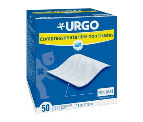 Urgo Gasas Estériles No Tejidas 10x10cm 50 Sobres