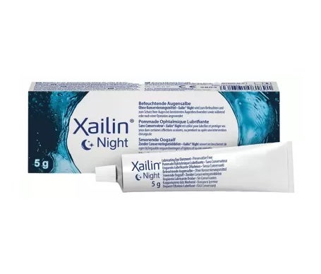 Xailin Night Pommade Ophtalmique Lubrifiant 5g