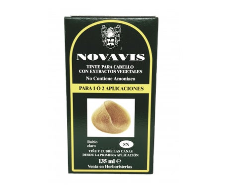 Teinture Novavis 8N blond clair 135ml