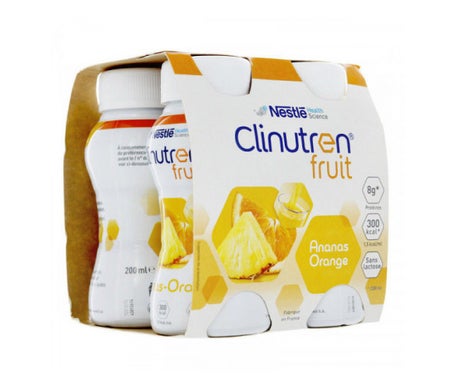 Clinutren Fruit Piña Naranja 4x200ml