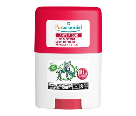 Puressentiel Stick Répulsif Anti Piqûres Zone Tropicale 20ml