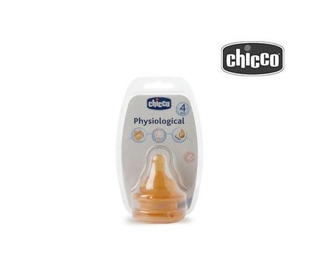 Chicco™ Tétine en latex physiologique 3 gouttes 2uds 2uds