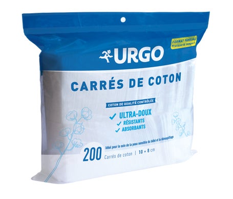 Urgo Carrés De Coton 10x8cm 200 Unités