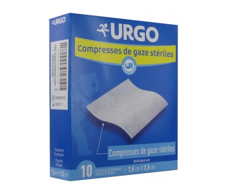 Urgo Compresses stériles 7,5x7,5x10cm