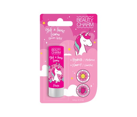 Beauty Charm Stick a Levres Enfants Licorne Faise 5g