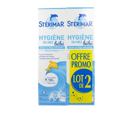 Sterimar Bébé Hygine Nez Spray 2x100ml