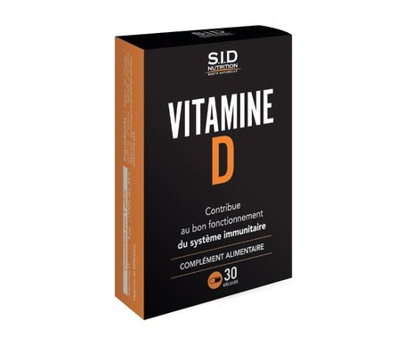 SID Nutrition Vitamine D 30 Gélules