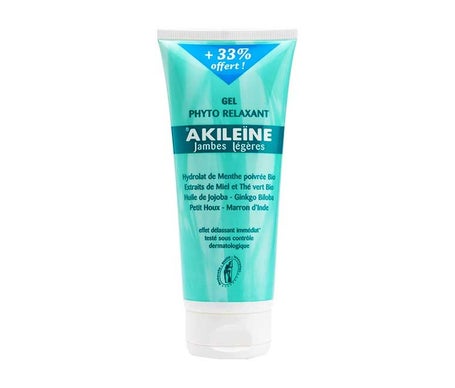 Akileïne Gel Phyto Relaxant Jambes Légères 200Ml