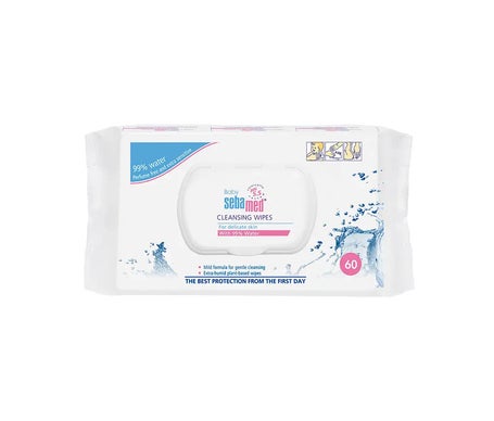 Sebamed Lingettes Nettoyantes Pour Bébé 60uts