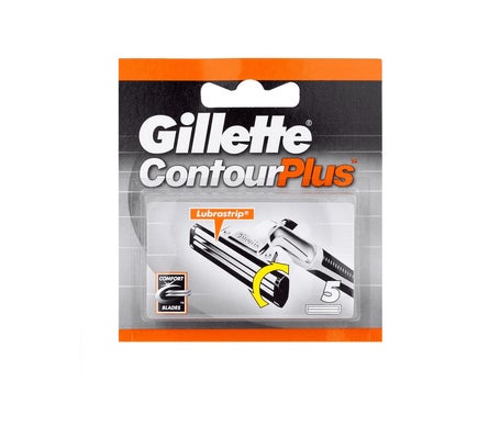 Gillette Contour Plus Recharge de Rasoir 5uts