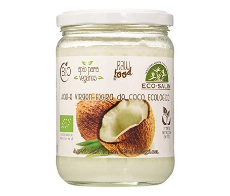 Huile de noix de coco extra vierge Eco Salim 430ml