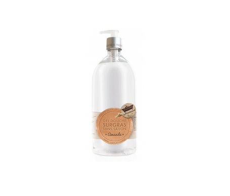 Les Petits Bains de Provence Gel Douche Surgras Sans Savon Amande 1l