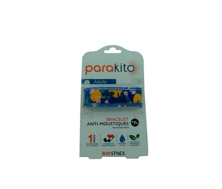 Para'kito Bracelet Anti-moustiques Adulte Fun Citron 1ut
