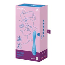 Satisfyer G Spot Flex 4+ Multi Vibrator Bleu 1ut